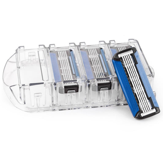 Qshave Black Spider Man Manual Shaving Razor USA Blade X5 Blade it with Trimmer Back Blade - KiwisLove