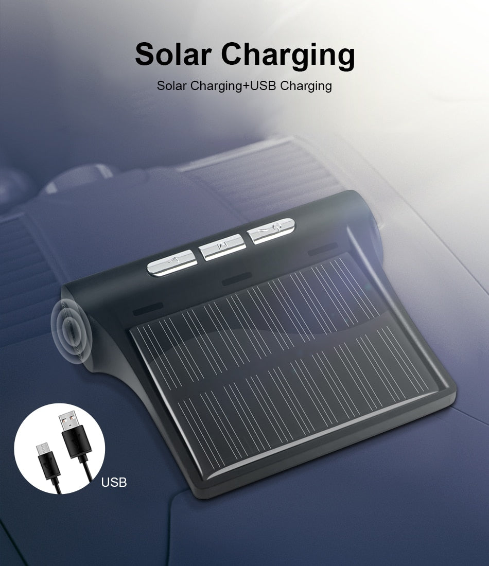 TPMS Tyre Pressure Monitoring System Solar Power Digital LCD Display Auto Security Alarm Systems Tyre Pressure - KiwisLove