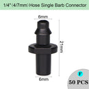 Garden Irrigation Hose Sprinkler Connector Double Barb Tee Elbow Eng Plug Water Pipe Joint 8/11 4/7mm Hose Lock Watering Fitting - KiwisLove