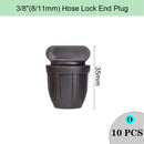 Garden Irrigation Hose Sprinkler Connector Double Barb Tee Elbow Eng Plug Water Pipe Joint 8/11 4/7mm Hose Lock Watering Fitting - KiwisLove