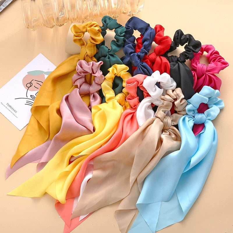 Bowknot Elastic Hair Bands - KiwisLove