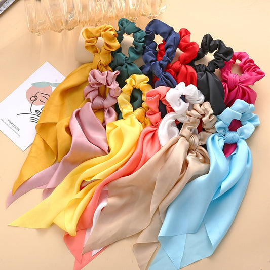 Bowknot Elastic Hair Bands - KiwisLove