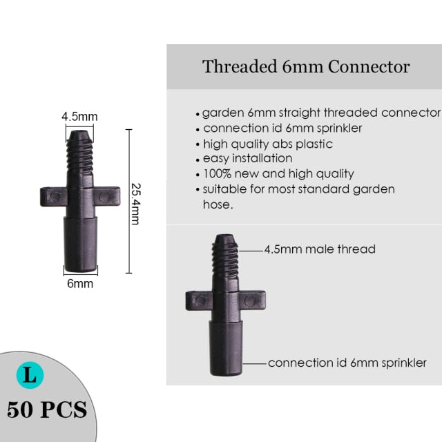 Irrigation Dripper Sprinkler 1/4" Hose - KiwisLove