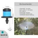 Irrigation Dripper Sprinkler Garden Micro Spray Rotating Nozzle - KiwisLove