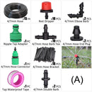 15M 1/4'' Hose DIY Drip Irrigation System Portable Misting Watering Kit - KiwisLove