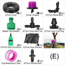 15M 1/4'' Hose DIY Drip Irrigation System Portable Misting Watering Kit - KiwisLove