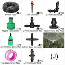 15M 1/4'' Hose DIY Drip Irrigation System Portable Misting Watering Kit - KiwisLove
