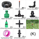 15M 1/4'' Hose DIY Drip Irrigation System Portable Misting Watering Kit - KiwisLove