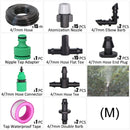 15M 1/4'' Hose DIY Drip Irrigation System Portable Misting Watering Kit - KiwisLove