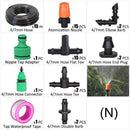 15M 1/4'' Hose DIY Drip Irrigation System Portable Misting Watering Kit - KiwisLove