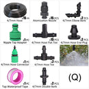 15M 1/4'' Hose DIY Drip Irrigation System Portable Misting Watering Kit - KiwisLove