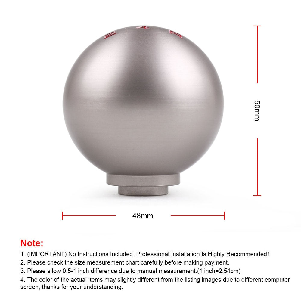 Shift Gear Knob M10*1.5 For Honda Fit Civic City FD2 FN2 EP3 TYPE R DC2 DC5 AP1 AP2 S2000 F20C - KiwisLove