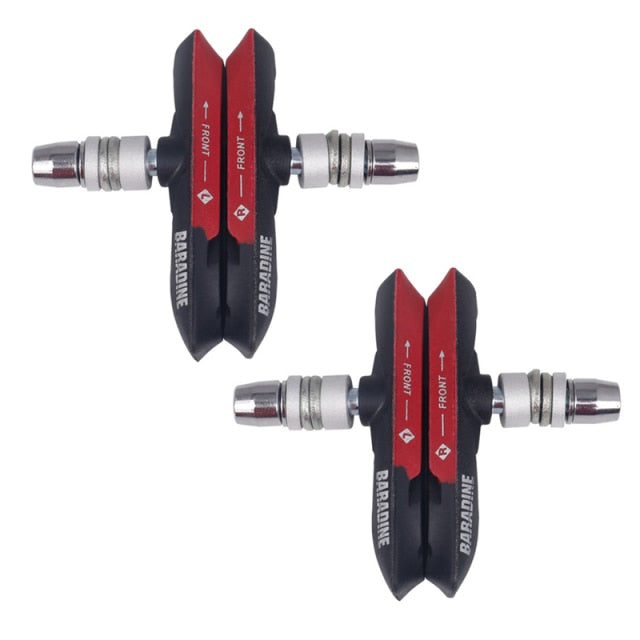 Baradine 959V 73mm MTB V-Brake Pads Mechanical Linear Pull Brakes Dual Compound - KiwisLove