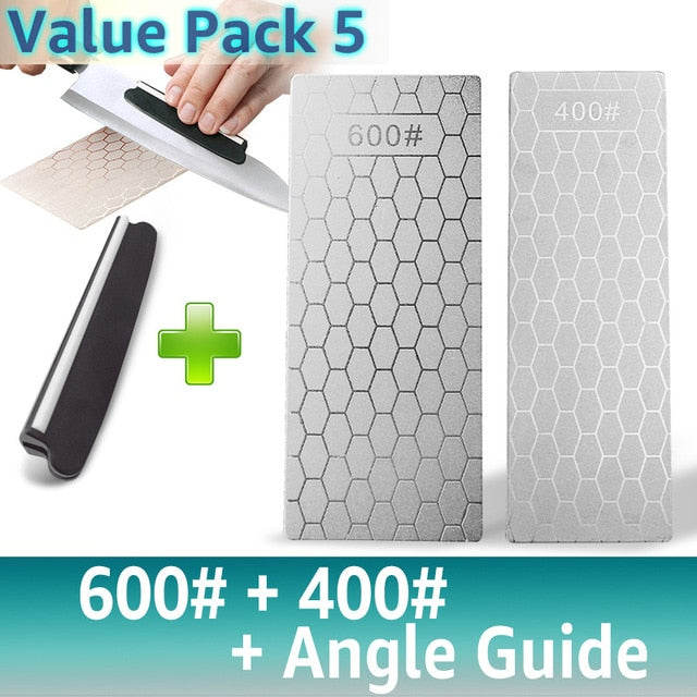 Diamond Knife Sharpening Stone Sharpener Ultra-thin Honeycomb Surface Whetstone Grindstone - KiwisLove