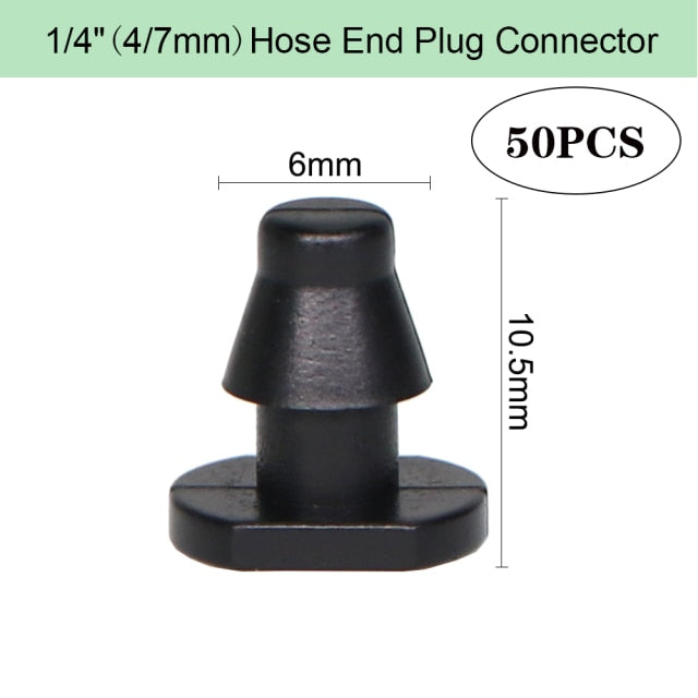 Hose Drip Irrigation Stakes C Shape Hook Watering Dripper Sprinkler Bracket - KiwisLove