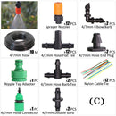 Garden Irrigation Kit Fog Nozzles Automatic Spray Sprinkler System - KiwisLove