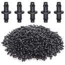1/4" Hose Double Barb Micro Flow Drip Irrigation Straight Barbed Connector - KiwisLove