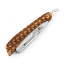 QSHAVE Classic Hand Made Straight Razor Wood Handle Safety barber Straight - KiwisLove