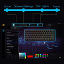 Mechanical Keyboard USB Wired LED Backlit Axis Gaming Mechanical Keyboard Gateron Optical Switches For Desktop - KiwisLove