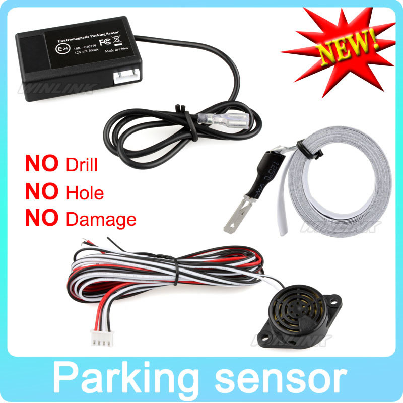 Car Electromagnetic Parking Sensor Easy install Parking Radar Bumper Guard Backup  Reversing Parking System