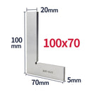 Flat Edge Square Bladed Try Square   L-shaped Carpenter's Ruler Marking Gauge Carpenter - KiwisLove