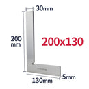 Flat Edge Square Bladed Try Square   L-shaped Carpenter's Ruler Marking Gauge Carpenter - KiwisLove