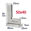 Flat Edge Square Bladed Try Square   L-shaped Carpenter's Ruler Marking Gauge Carpenter - KiwisLove
