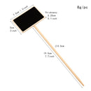 20pcs Wooden Chalkboard Blackboard  Plant Label - KiwisLove