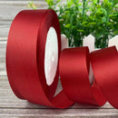 25 Yards/Roll 40mm Silk Satin Ribbons For Crafts Bow Handmade Gift Wrapping Christmas Wedding Decorative Ribbon 6/10/15/20/25/40/50mm - KiwisLove
