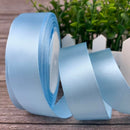 25 Yards/Roll 25mm Silk Satin Ribbons For Crafts Bow Handmade Gift Wrapping Christmas Wedding Decorative Ribbon 6/10/15/20/25/40/50mm - KiwisLove