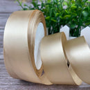 25 Yards/Roll 25mm Silk Satin Ribbons For Crafts Bow Handmade Gift Wrapping Christmas Wedding Decorative Ribbon 6/10/15/20/25/40/50mm - KiwisLove
