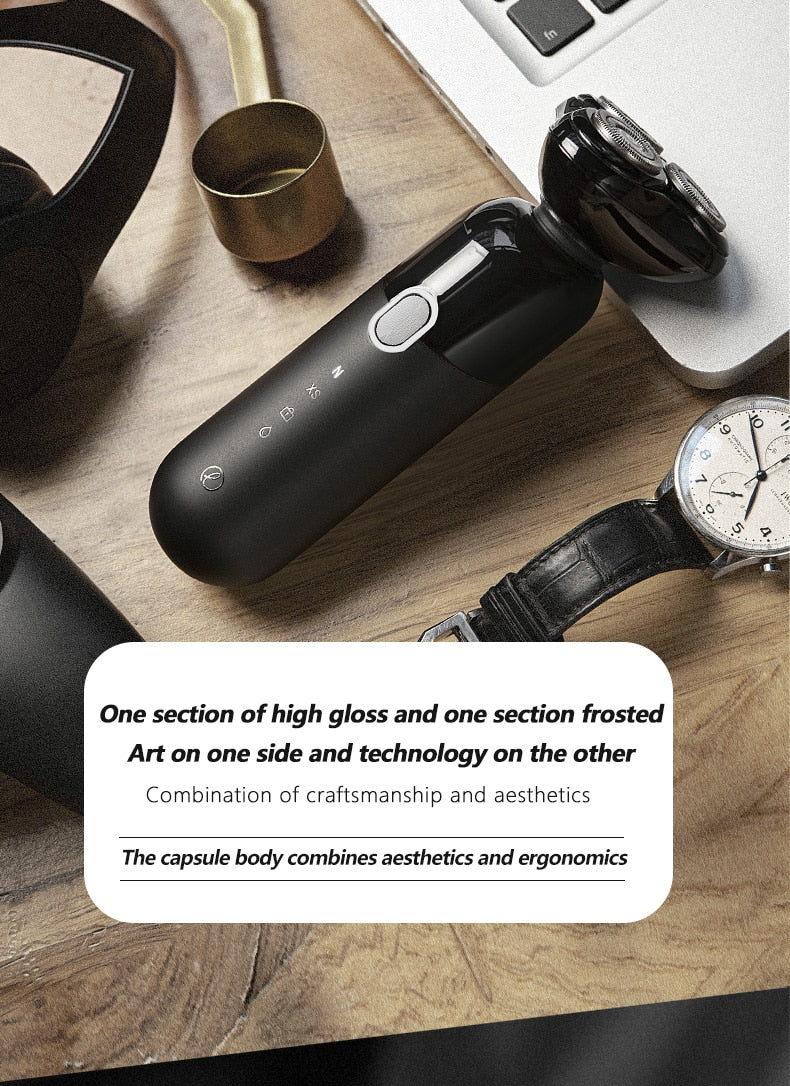 ENCHEN 4D Floating Magnetic Electric Shavers Waterproof Two Speeds - KiwisLove