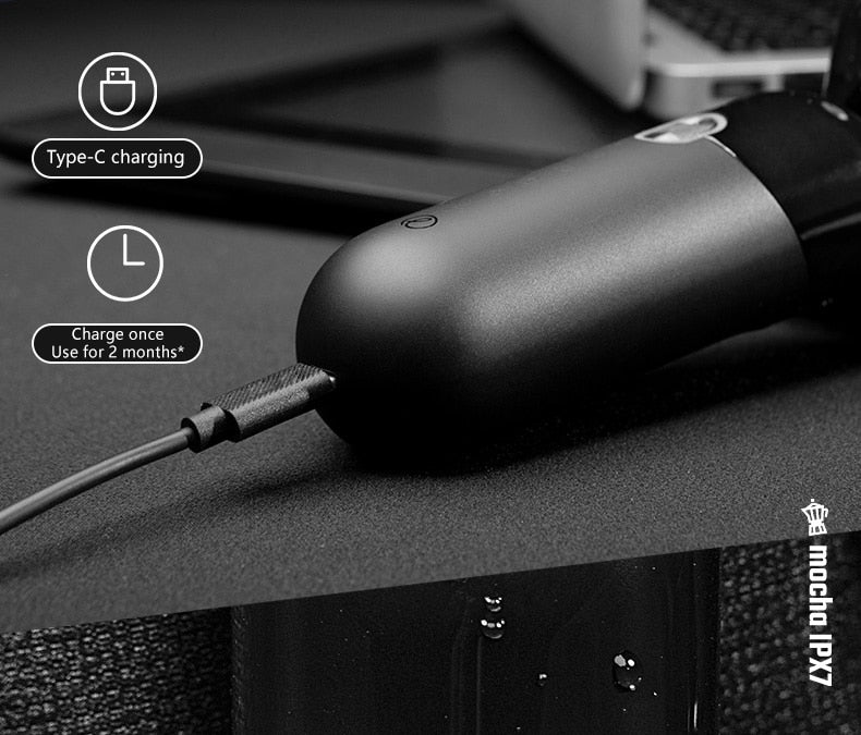 ENCHEN 4D Floating Magnetic Electric Shavers Waterproof Two Speeds - KiwisLove