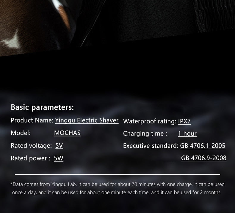 ENCHEN 4D Floating Magnetic Electric Shavers Waterproof Two Speeds - KiwisLove