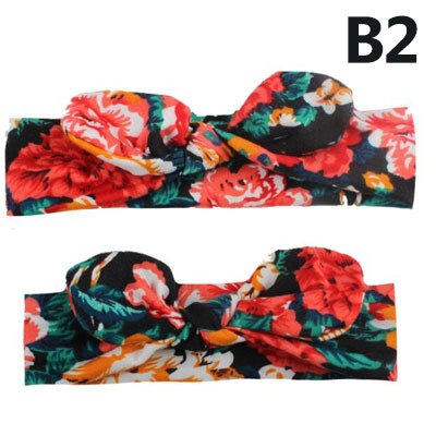 Mama & Baby Set Headwear Bowknot Elastic HeadBands - KiwisLove