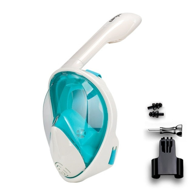 COPOZZ Scuba Underwater Diving Mask Anti Fog Snorkel Mask Breathing - KiwisLove