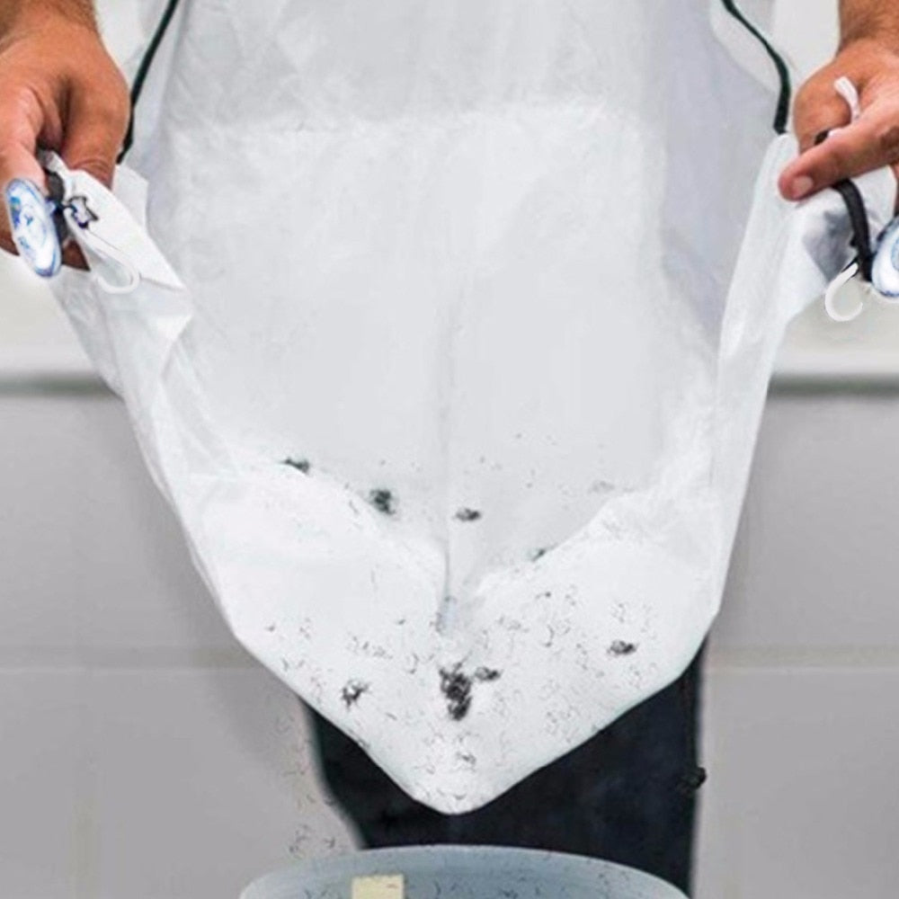 QSHAVE Beard and Moustache Catcher Apron Cape Bib for shave - KiwisLove