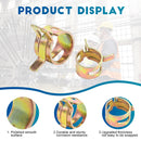 88pcs Spring Hose Clamp Zinc Plated Fuel Line Silicone Vacuum Hose Pipe - KiwisLove