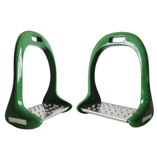 1 Pair Thickened Anti Slip Treads Pedal Safety Horse Stirrups - KiwisLove