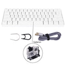 Mechanical Keyboard USB Wired LED Backlit Axis Gaming Mechanical Keyboard Gateron Optical Switches For Desktop - KiwisLove