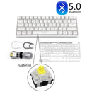 Mechanical Keyboard USB Wired LED Backlit Axis Gaming Mechanical Keyboard Gateron Optical Switches For Desktop - KiwisLove