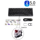 Mechanical Keyboard USB Wired LED Backlit Axis Gaming Mechanical Keyboard Gateron Optical Switches For Desktop - KiwisLove