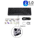 Mechanical Keyboard USB Wired LED Backlit Axis Gaming Mechanical Keyboard Gateron Optical Switches For Desktop - KiwisLove