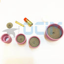 Alumina  Ceramic Nozzle  Cups +Strainer Mesh+Collet+Gas Lens For WP17/18/26 - KiwisLove