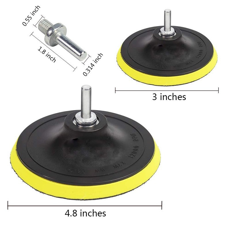 38pcs/set Polishing Sponge Pad Kit Foam Pad Buffer Kit - KiwisLove