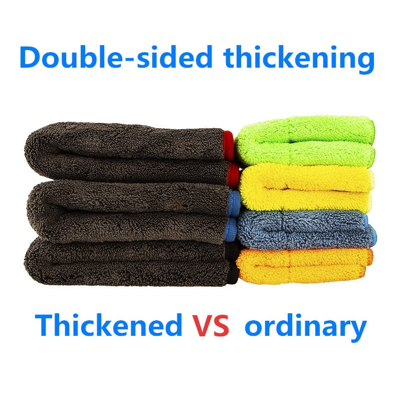 Car Cleaning Towel 1200GSM Car Detailing  Microfiber Drying - KiwisLove