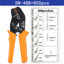 SN-48B crimping pliers 0.5-2.5mm² YEFYM high precision jaw wire electrical hand tools - KiwisLove