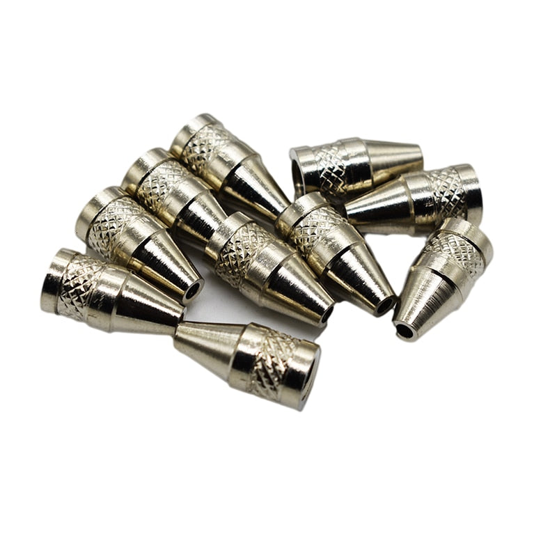 1mm /2mm Nozzle Iron Tips Metal Soldering Welding Tip For Electric Vacuum Solder Sucker/Desoldering Pump 10pcs/set - KiwisLove