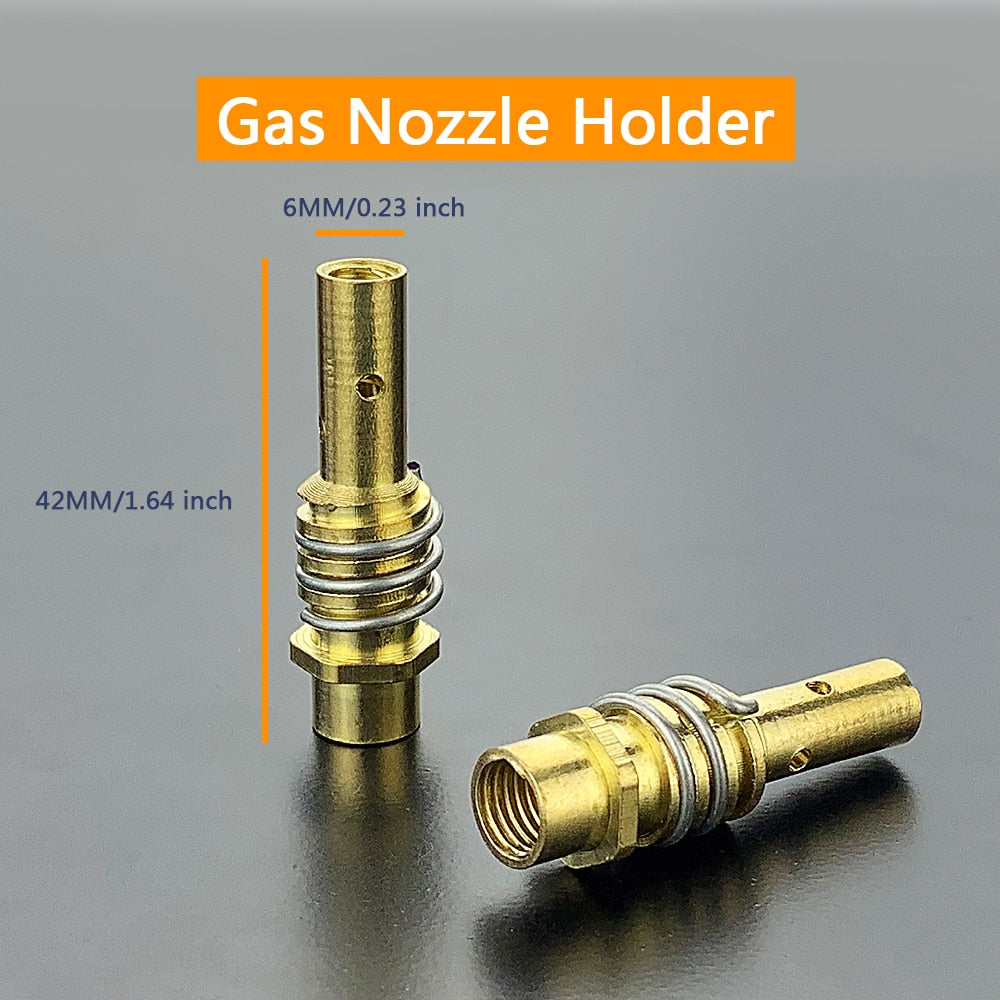 13Pcs Welding Torch Consumable Nozzle 15AK Argon Arc Nozzle holder Contact Tip For 15AK MIG Welding Torch - KiwisLove