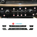 Dashboard Air Conditioning Ac Buttons Audio Control Auto Knob Switch Caps For B MW 5 6 7 Series F10 F06 F12 F01 F02 520 530 - KiwisLove